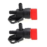 eMagTech 2pcs Fuel Switch for Lawn Mower Shut Off Valve On/Off 16950-ZG9-M02/16950-ZG9-M03 Compatible with Honda GC130 GC135 GC160 GCV130 GCV135 GCV160