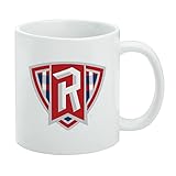 GRAPHICS & MORE Radford University Secondary Logo Ceramic Coffee Mug, Novelty Gift Mugs for Coffee, Tea and Hot Drinks, 11oz, White