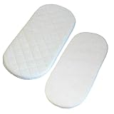 Shikra Premium Moses Basket Mattress for Mothercare Prams -Comfort and Safety for Your Baby's Sweetest Dreams (68 x 33)