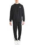 adidas Men Firebird Tracksuit Pants - Black, Medium