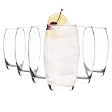 LAV Highball Glass / Tumbler Water Glasses / Juice Drinking Glasses / Tall Drinking Glasses / Set of 6 Glasses / 510 cc