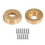 Oxxggkao Brake Disc Beadlock Wheel For Rim Internal Counterweight Balance Weight For SCX10 90046 1/10 Crawler Car 2 Helmet Counterweight Weights Pouch Model Steering Autopilot Medieval