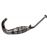 Giannelli exhaust system front muffler with ABE for Honda NSR-125 2T