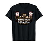 Meta Cortex - The Clansman Public House - Craiglang - Glasgow T-Shirt - Black - Unisex Adults - Short Sleeve - Classic Fit - Small
