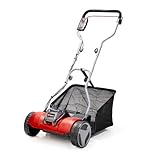 Einhell Power X-Change Walk-Behind Cylinder Lawnmower - 18V, 38cm Cutting Width, 45L Grass Box, 4 Cutting Heights, Mulching - GE-HM 18/38 Li Solo Battery Lawn-Mower (Battery Not Included)