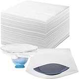 Olicky 100 Pcs Foam Packing Bag 30cm x 30cm Wrap Pouches, Reusable Cushion Foam Wrapping Bag for Moving, Transporting, and Protect Fragile Items, Glass, Ceramics