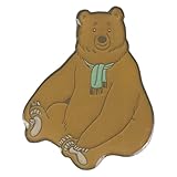 Pawprint Family Bear Enamel Pin | Official ‘We’re Going on a Bear Hunt’ Badge by Michael Rosen & Helen Oxenbury | Collector’s Gift for Book Lovers
