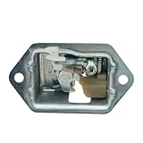 BEYEPZNZCK Car Interior Door Handle Cover Excavator Accessories for Takeuchi 175/150/160 Cab Door Lock Assembly with Inner & Outer Handles, Lock Cylinder & Block(‎Lock Block)