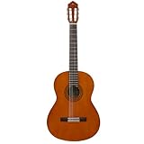 Yamaha C40 Classical Guitar – 4/4 Wooden Guitar (65 cm, 25 9/16” Scale), 6 Nylon Strings, for Beginners – Natural