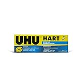 UHU hart, special adhesive for assembling small parts in model building, 35gr folding box