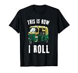 Tuk Tuk Rickshaw Italian Scooter Transporter T-Shirt