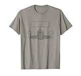 Wolseley 1500 British classic car black outline graphic T-Shirt