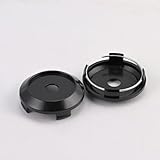 liuguoqiang 4Pcs Car Alloy Wheel Hub Caps for Jaguar X-TYPE 2001-2009 X400,60mm/64mm Center Caps,Dustproof & Waterproof Hub Covers,Stylish and Functional Wheel Hub Protectors,Black-4PCS