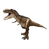 Mattel Jurassic World Dominion Super Colossal Tyrannosaurus Rex Action Figure, Extra Large Dinosaur Toy at 55CM with, 0007479