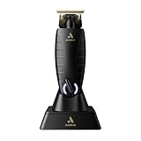 Andis 74155 GTX-EXO Professional Cord/Cordless Lithium-ion Electric Beard & Hair Trimmer with Charging Stand, Black