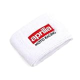 ZEXDDI Fit For RSV4 RS4 RS250 RS660 Tuareg 660 750 Shiver RS457 RSV1000/R/RR GPR 150 125 Tuonov4 Motorcycle Front Fluid Oil Brake Clutch Reservoir Sock Cover (White)