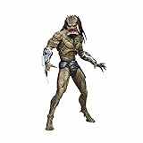 NECA Offical Predator Unarmored Assassin Predator Deluxe Ultimate 7" Action Figurine, Adult Collectible Item, Halloween