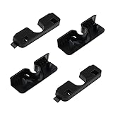 EMSea 2 Sets of Black Parcel Shelf Clips Plastic 39201660 13301817 2345342 13233544 2345579 Compatible with Vauxhall Corsa 2007-2019