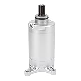 Motorcycle Electric Starter Motor, Motorcycle Electric Starter Motor Replacement for XVS250 Drag Star 2000‑2017 2UJ-81890-00 5JX-81890-00 XV250 Virago 1988-2007
