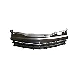 AutoStyle No-Sign Grill compatible with Opel Astra H GTC 3 doors 2005-2009 black