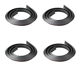 CWMAD Car Wheel Arch Trim for Suzuki Jimny Alto Swift SX4 Grand Vitara, Car Wheel Arches Fender Flares for Car Wheel Wells Shield Against Dirt and Damage,Black-4cm
