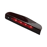 VekAuto LED Third Brake Light Compatible for Opel for Vauxhall Corsa D S07 2006-2014 5 Doors, Waterproof Plastic Red Housing 3rd High Mounted Stop Lamp Rear Center High Level Brake Light
