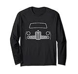 Wolseley 1500 British classic car white outline graphic Long Sleeve T-Shirt