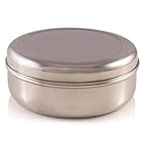 Indian-Tiffin Spice Container - Steel, 7 seperate compartments, airtight
