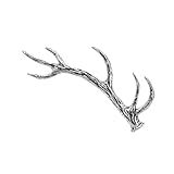 Bisley Pewter Pin Badge 37 Red Stag Antler - Hunting outdoor gear for Men
