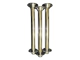Steel Kitchen Island Table Legs X3 750MM (Replacement Caravan Motorhome Desk Countertop Support)