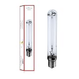 SunStream HPS Grow Lamp High Pressure Sodium Grow Bulb for Indoor Plant Hid Growing System Single Ended Growing Lamp 2000K (600W Single Ended HPS)