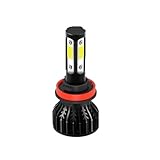FLFHDUP Spot Lights Auxiliary Fog Light Fit For Kawasaki Fit For Ninja ZX6R ZX600P 2007 2008 Headlights 20000LM 120W Motorcycle Light 6000K WhiteBulbs Headlight Bulbs(2PCS Moto Headlight)