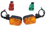 AEspares Trafficator Blinker Indicator Set Compatible With Royal Enfield Himalayan 411 KAC00023/A