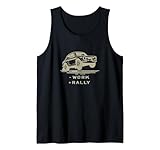 Rally Legends More Rally classic vintage rally car design Tank Top
