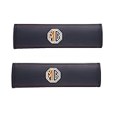 kykj 2 pcs Carbon Fibre Seat Belt Padding for MG HS ZS MG5 MG6 TF GT6, Seat Belt Shoulder Pad Comfort Safety Harness Strap Shoulder Pads