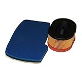 Air Filter Set Foam & Paper Fits Partner K650 Active 1 2 3 Cut Off Saw