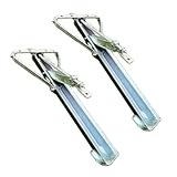 2x Caravan Corner Steady Jack Leg 24" 600MM Galvanised Trailer Steadies UK Made