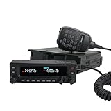 Retevis MA1 Ham Radio, 50W Mobile Transceiver with Removable Control Panel, Cross-Band Repeater, 2m/70cm/FM/AM, 800 Channels for Trucks, Ham Events (1Pcs)