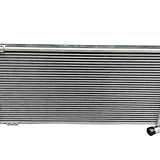 2 Row Aluminum Radiator Compatible With 1991-1995 VW Corrado 53I VR6 conversion Turbo .9L Manual/1983-1992 Golf MKII 19E G60 1.8L Manual