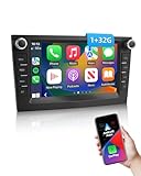 ESSGOO 32G Android 14 Car Stereo Radio For Vauxhall Opel Corsa C D Zafira B Astra G H with Wireless Carplay and Android Auto 7 inch Touchscreen Bluetooth FM GPS SWC Navi