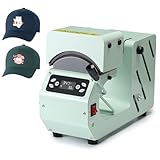 Hat Heat Press Machine, Auto Caps Heat Press with Interchangeable Platens for Hats and HTV Iron on and Sublimation Projects, Automatic Release & Press Digital Control Panel for Caps
