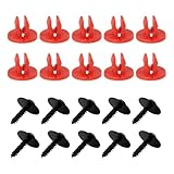 20PCS Undertray Cover Clips and Fasteners for Ford Focus MK2 MK3 Mondeo MK3 MK4 – Engine Bottom Shield Guard Retainer Screw Set – Vehicle Subassembly Panel Fixing Kit