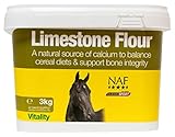NAF Limestone Flour 3kg – Natural Calcium Supplement for Horses – Supports Bone Strength, Growth & Skeletal Development – Ideal for Pregnant Mares & Youngstock