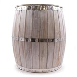 Barrel Tables & Stools - Beer Barrel Table - Whitewash