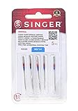 5 Original Singer Sewing Machine Needles 2020 size 90/14 universal