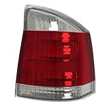 XYZ Parts Rear Tail Light Assembly Compatible With Vauxhall Vectra C Hatchback & Saloon 2002-2009 Clear For UK Drivers Side Right Hand Replacement