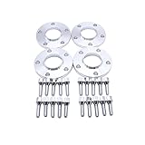 4 pcs/set 12mm & 15mm Thickness 5x120 PCD Hub Centric Wheel Spacers M12x1.5 Adaptors Centre Bore 72.6mm Compatible with BMW 3 Series M3 E30, E36, E46, E90, E91, E92, E93