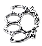 Kiss of Leather Stainless Steel Knuckle Pendant No. 202, Stainless Steel