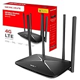 MERCUSYS MB115-4G 300 Mbps 4G Router With Sim Slot, 4G/3G Compatible, Wireless LTE Cat 4 With WiFi Router Mode, 4 External Antennas, Plug and Play, Connect up to 32 Devices, TP-Link Always-On Network