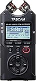 Tascam DR-40X portable four-track audio recorder and USB interface